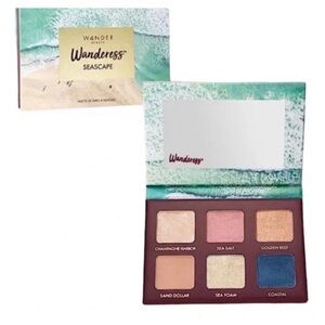 Wander Beauty - Wanderess Seascape - Eyeshadow Palette - NEW In Box - 6 Shades